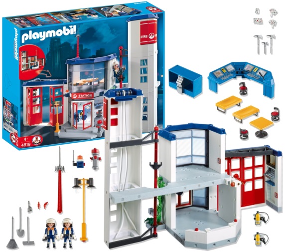 Playmobil pompier notice
