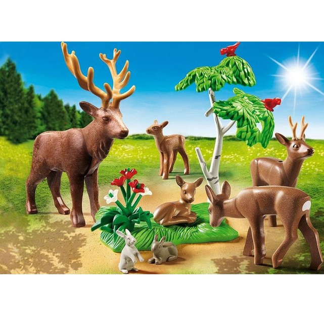 Playmobil animaux cerf
