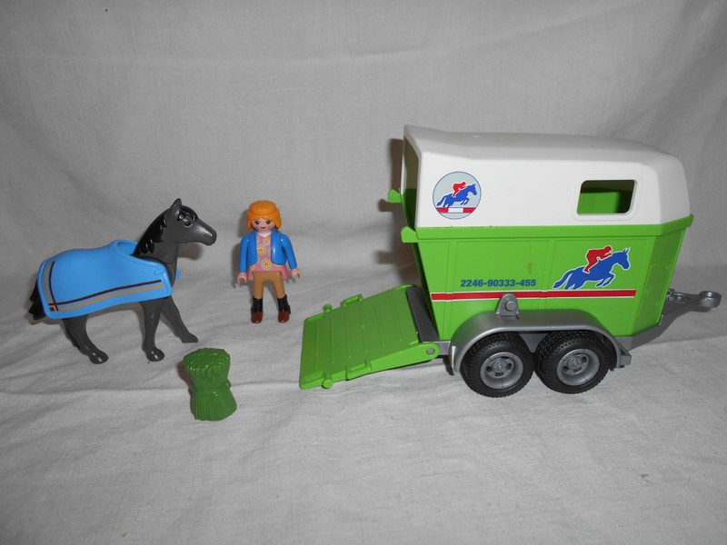 Playmobil camion transport chevaux