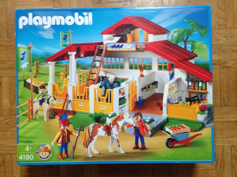 Centre equestre playmobil 4190 neuf