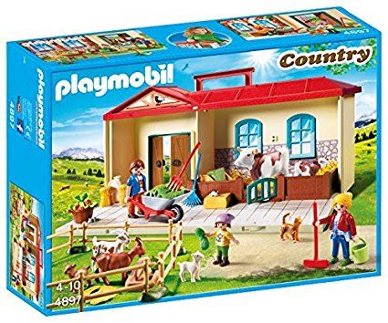 Ferme playmobil construction