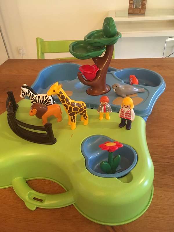 Playmobil plansch und zoo