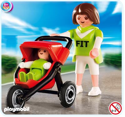 Playmobil carrinho de bebe
