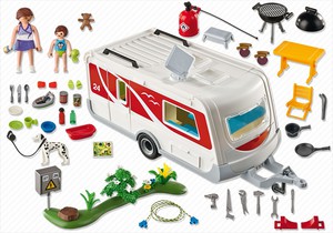 Playmobil - 5434 - figurine - caravane