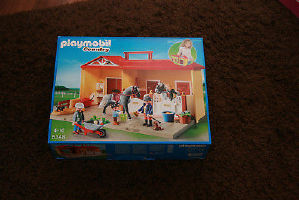 Playmobil country pferdestall zum mitnehmen