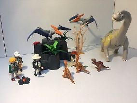 Playmobil dinosaure d'occasion