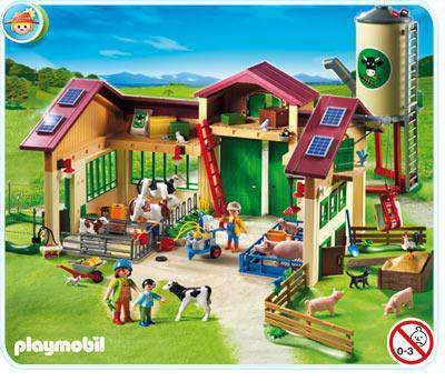 Playmobil country 5119 barn with silo