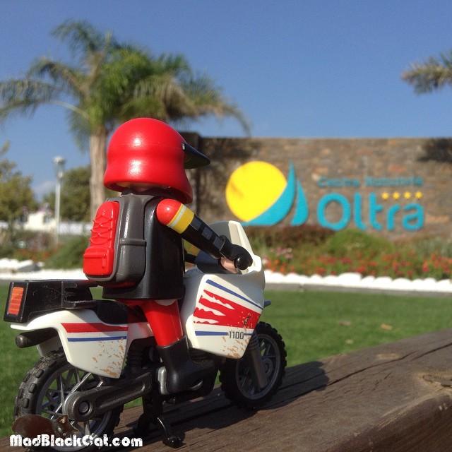 Playmobil motorcycle camping