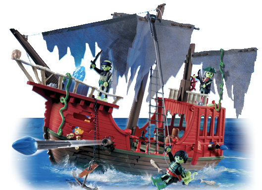 Playmobil old pirate ship
