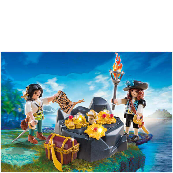 Playmobil pirate treasure hideout