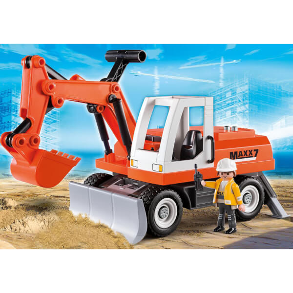 Playmobil city action rubble excavator