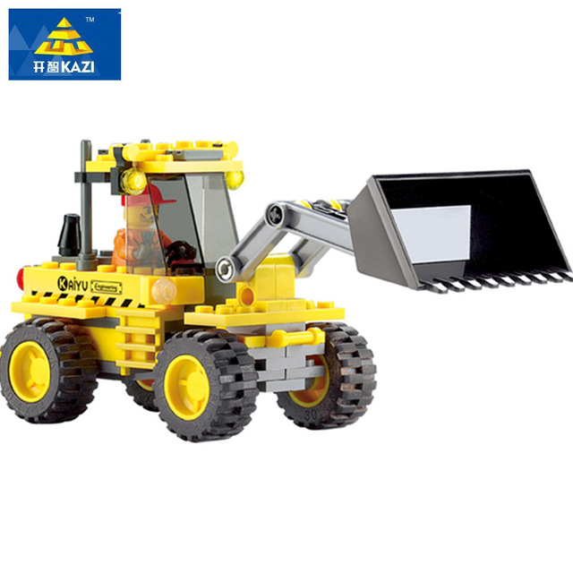 Playmobil city action bulldozer