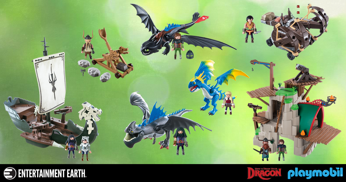 Playmobil dragons astrid and stormfly