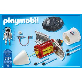 Playmobil city action 6195 base de lancement avec fusée