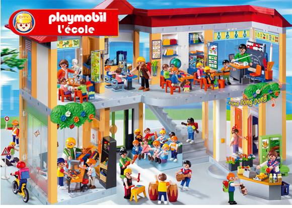 Jouet playmobil ecole