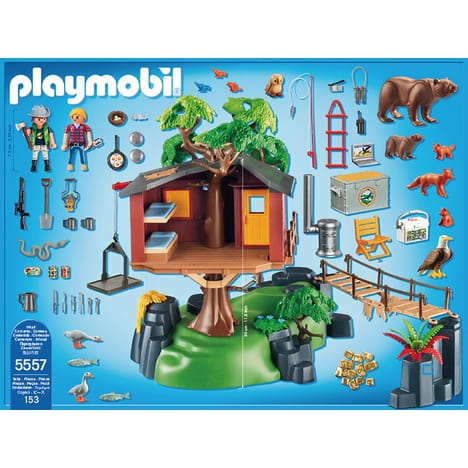 Playmobil cabane aventurier