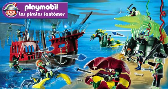 Playmobil bateau fantome pirate
