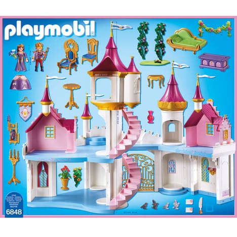 Playmobil chateau fille
