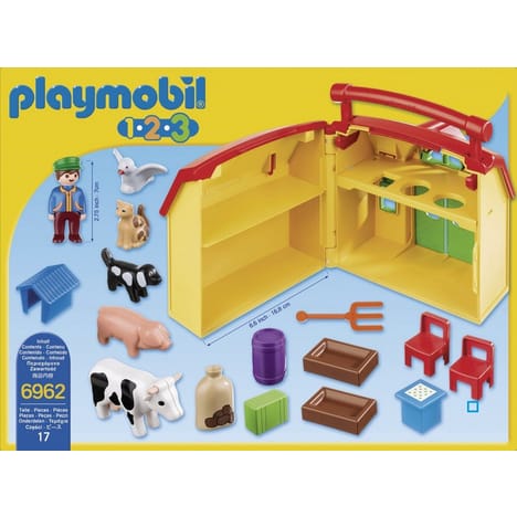 Playmobil ferme transportable pas cher
