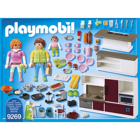 Cuisine equipee playmobil