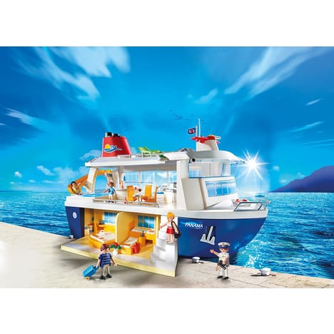 Playmobil bateau et voiture