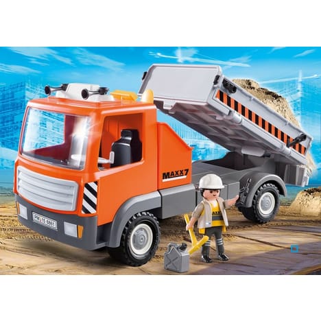 Playmobil camion poubelle auchan