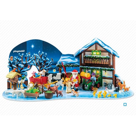 Calendrier playmobil auchan