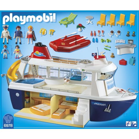Playmobil bateau famille