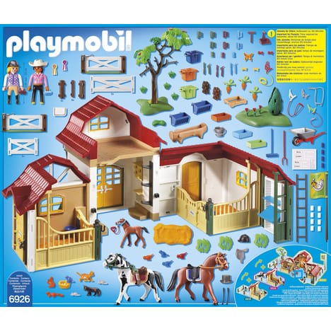 Ecurie playmobil pas cher