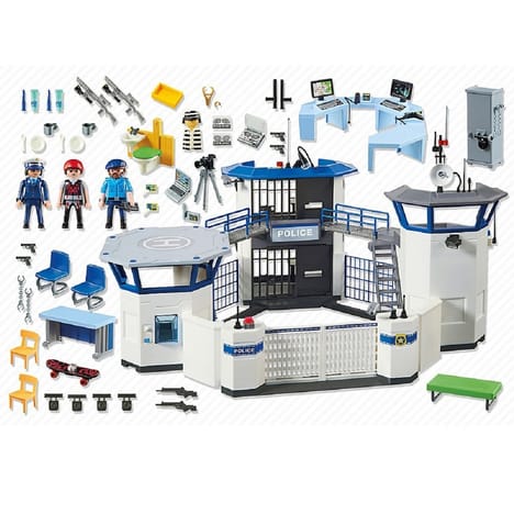 Playmobil commissariat police pas cher