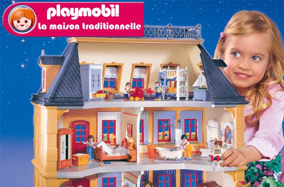 Playmobil dollhouse maison traditionnelle