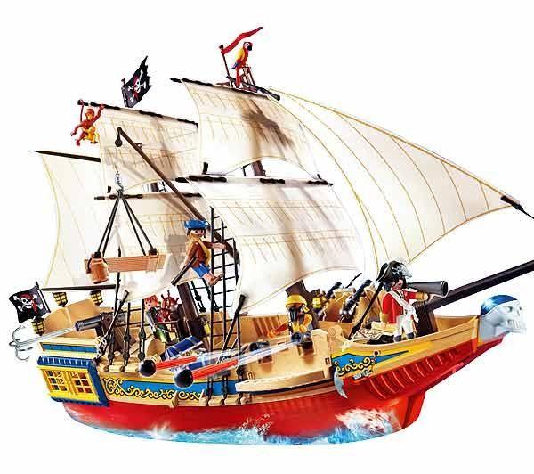 Playmobil occasion bateau pirate