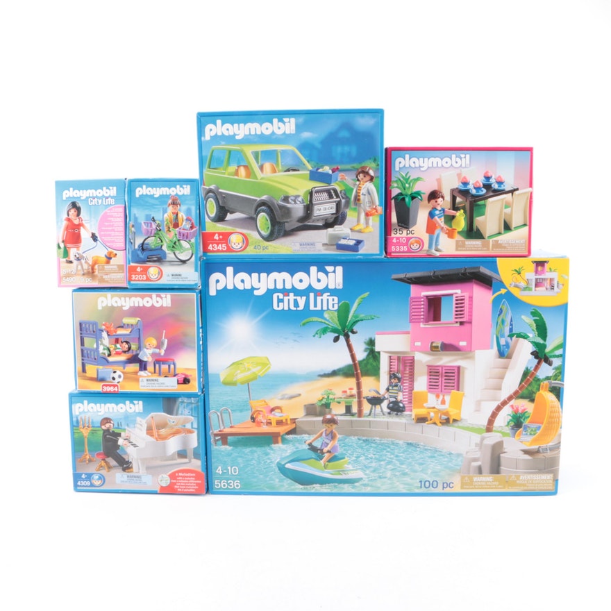 Playmobil city life beach house