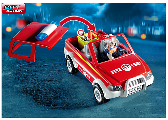 Playmobil voiture pompier 5364