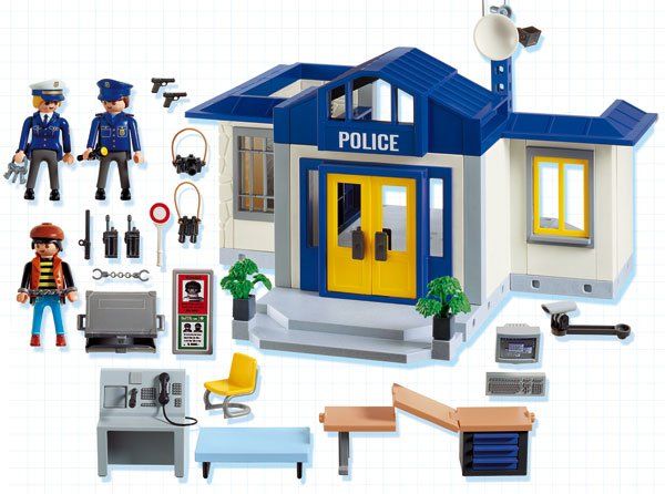 Playmobil police station instructions 3165