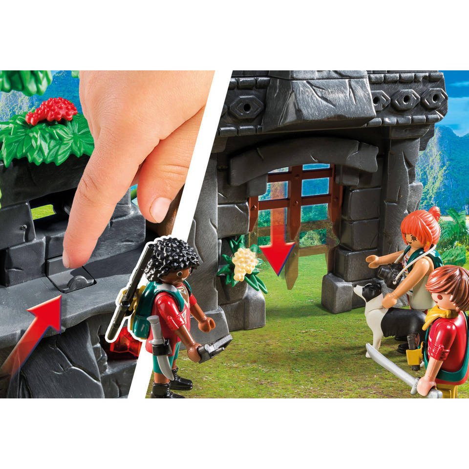 Playmobil basiskamp van de explorers met t-rex - 9429