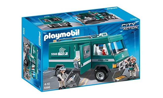 Playmobil 5566 city action money transport vehicle