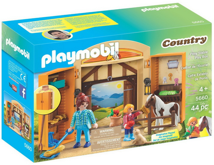 Playmobil ecurie portable