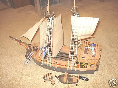 Playmobil pirate ship 1978