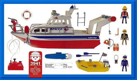 Playmobil bateau ariane