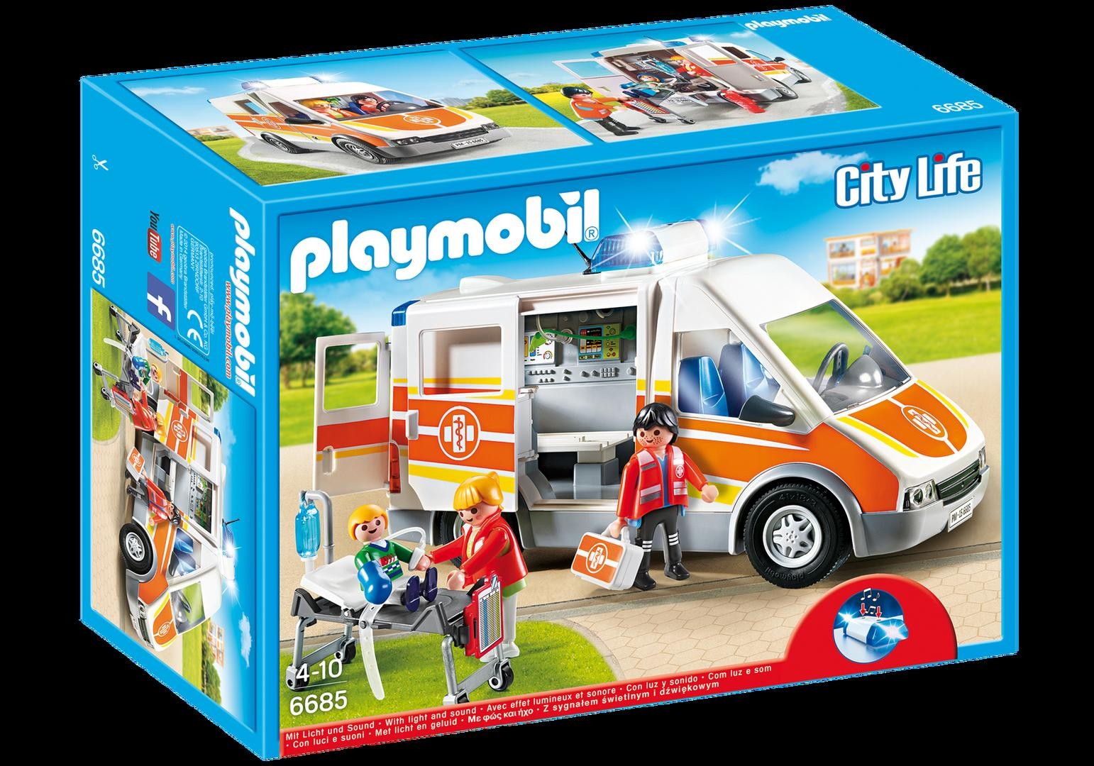Playmobil ambulance 6685