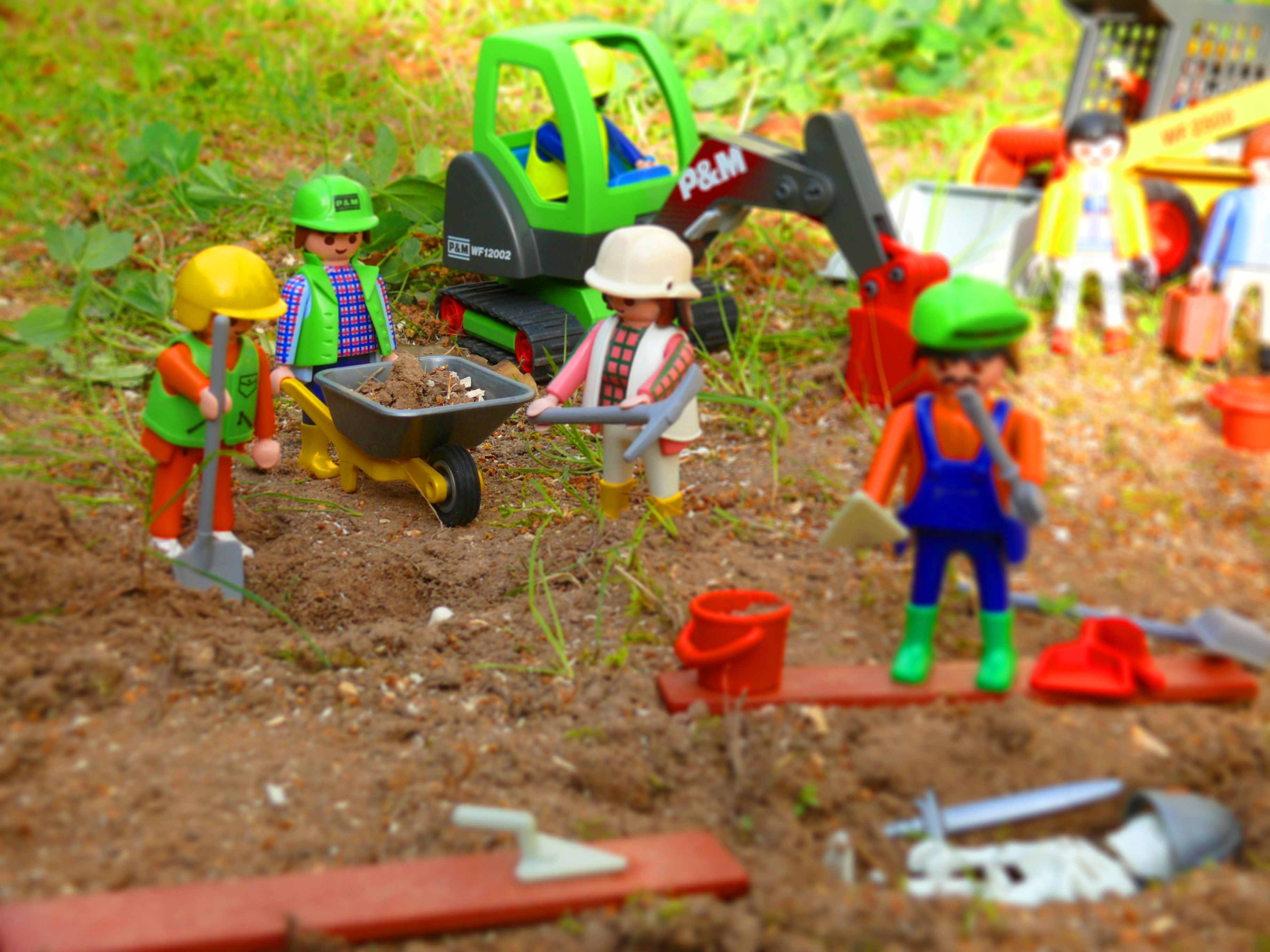 Playmobil chantier film