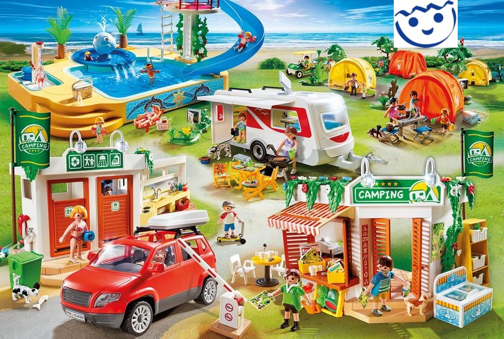 Playmobil camping maison