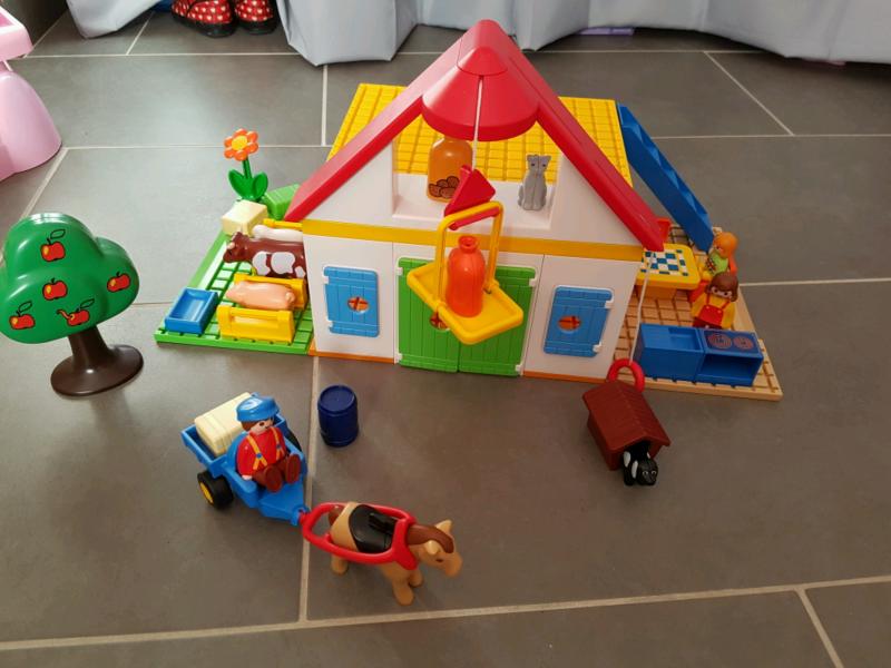 Playmobil ferme bebe