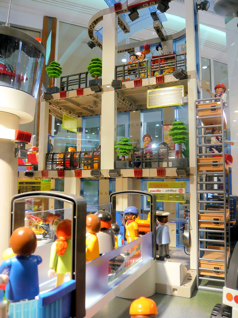 Playmobil aeroport leclerc