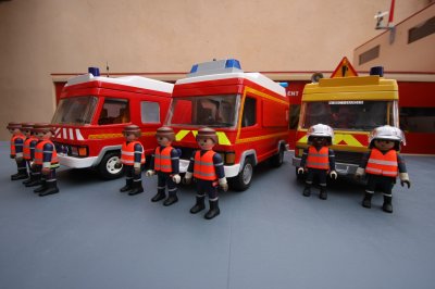 Playmobil pompier vsav