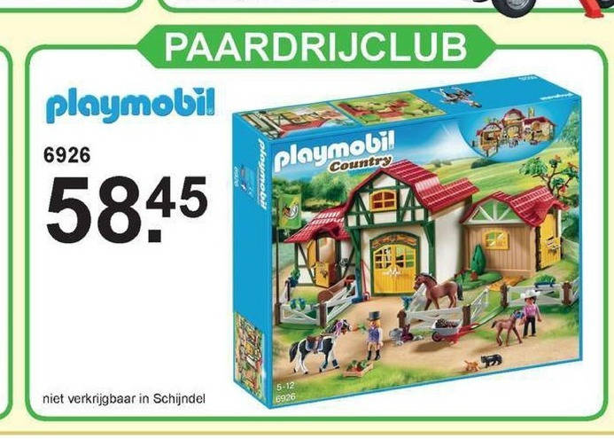 Playmobil in de aanbieding