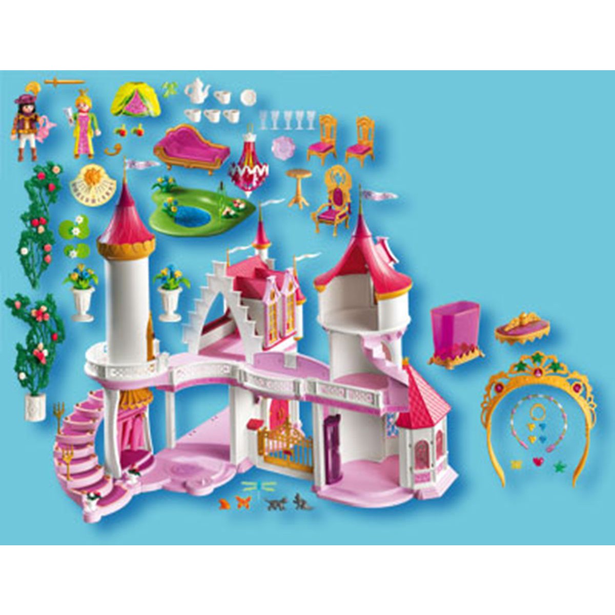 Playmobil le chateau de princesse