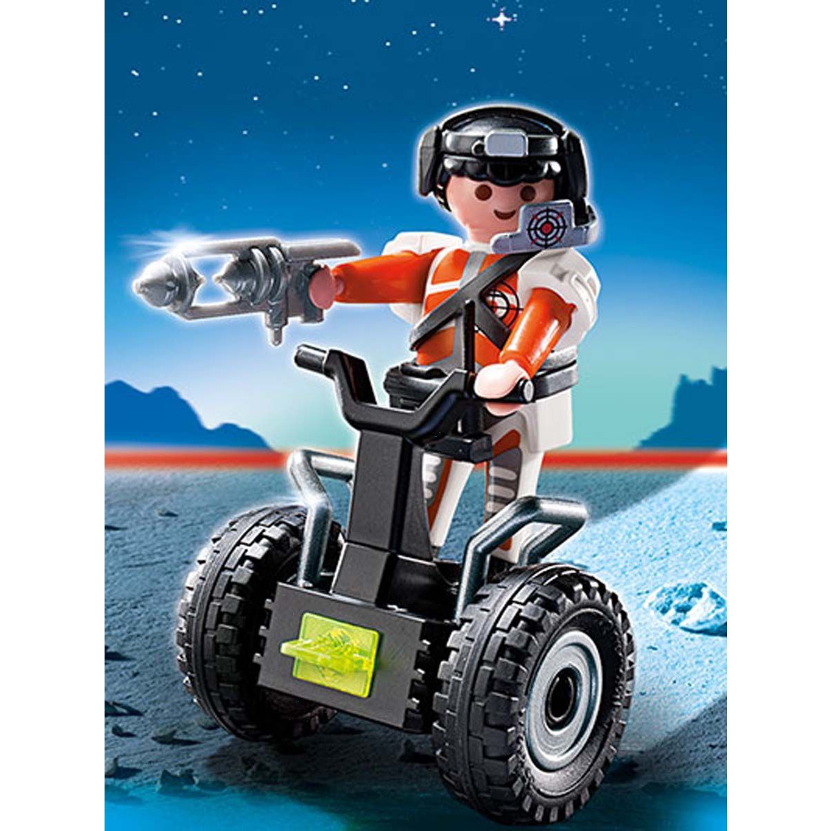 Playmobil agent secret et gyropode