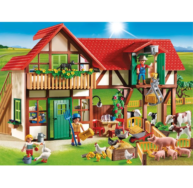 Playmobil country stor gård
